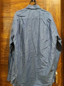 Men's Blue Full Sleeve Shirt