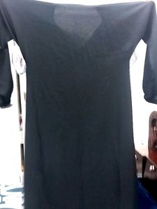 Elegant Black Abaya Dress