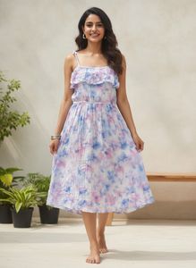 Bohemian Tie-Dye Sundress