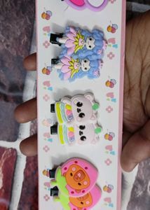 Cute Hair Clips Set