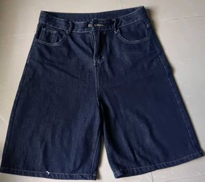 Jorts Dark Wash Denim
