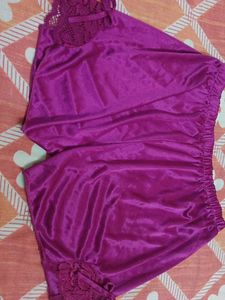 Lacy Purple Nightdress