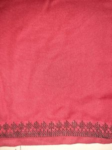 ❤ Rare Global Desi Red Embroidered Kurti