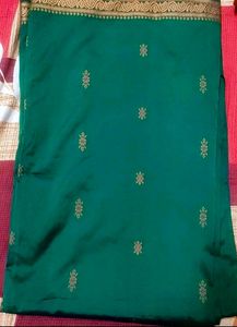 Vintage Silk Green Saree