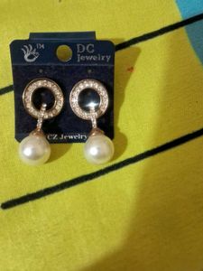 Elegant Pearl Drop Earrings