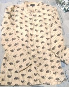 Beige Color Cardigan