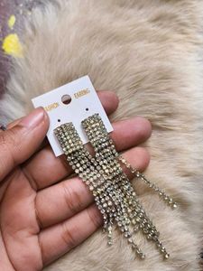 Sparkling Crystal Drop Earrings