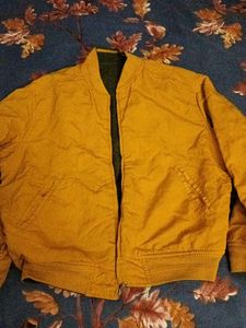 Men's reversible Green Bomber Jacket