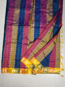 Malti Colour Pure Kanchi Pattu Saree