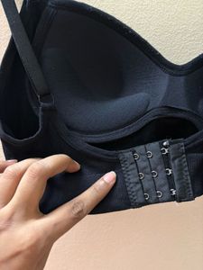 Comfortable Black Bra