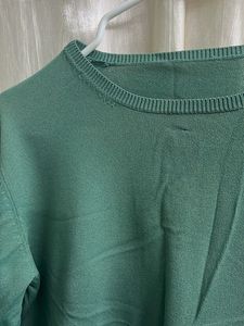 Green Knit Sweater