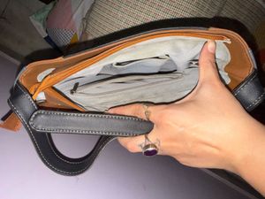 Tresor Color Block Shoulder Bag
