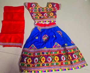 Vibrant Embroidered Lehenga Choli Set