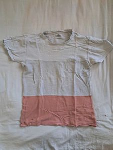 Color Block T-Shirt with Pocket