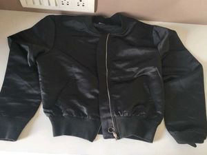 Black Bomber Jacket