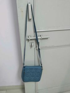 Blue Sling Bag