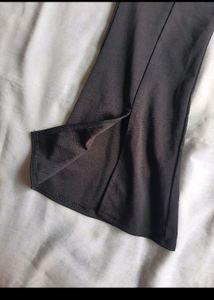 Flared Split Hem Pants