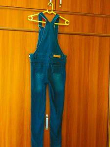 Blue Denim Overalls