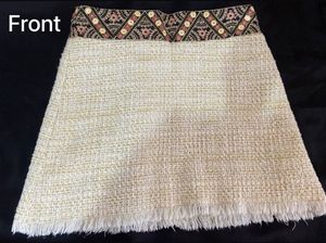 Zara tweed skirt