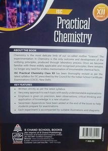 Practical Chemistry Class XII - ISC
