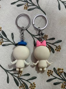 Cute Donald &amp; Daisy Duck Keychains