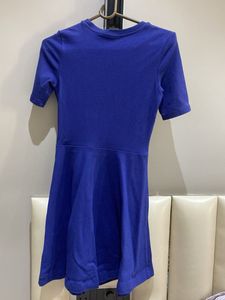 HM Blue "Cosmic Vibes" Skater Dress