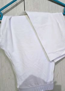 White Cotton Leggings