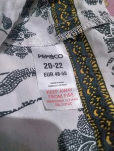 Elegant Floral Print Kimono Style Kurta