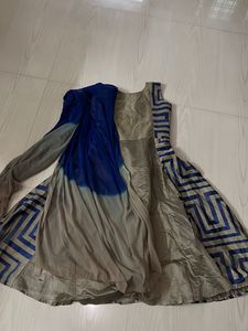 Size 36 And The Colour Is Grey And Royal Blue