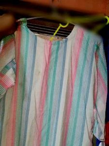 Striped Cotton Kurta