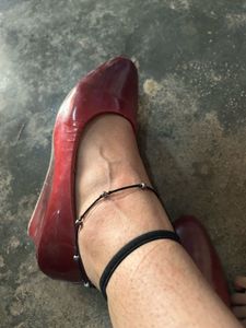 Stylish Red Patent Bellies