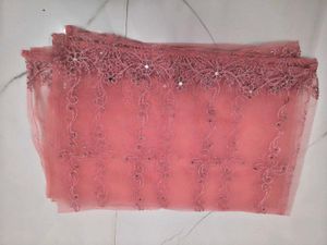 Elegant Pink Sequined Lehenga Choli Set