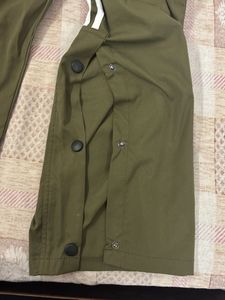 Adidas Track Pants - Olive Green