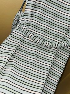 Striped Midi Dress With tag