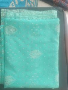 Beautiful Teal Dress Material
