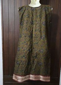 Ethnic Printed Sleeveless Kurta