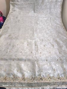 vintage zardosi hand work saree