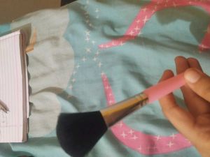 Pink Makeup Brush