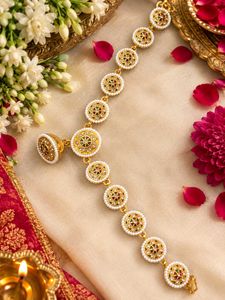 New mangtika or necklace both type wearable