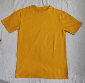 New Mustard Basic Tee (Unused) Size : S, M, L, XL