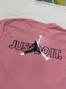 Men's Pink Oversized T-Shirt