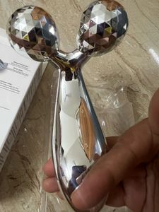 brand new Silver Facial Roller Massager