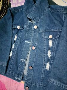 Distressed Denim Jacket