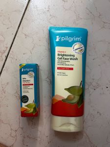 Pilgrim Vitamin C Face Wash & Serum