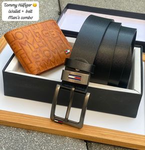 Tommy Hilfiger Belt &amp; Wallet Combo