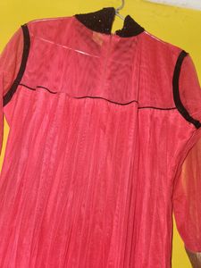 Dark Peach Full Lenght Anaarkali GOWN