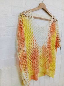 Stylish Multicolor Knitted Top