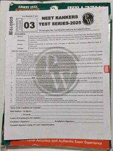 NEET 2025 Rankers Test Series Book
