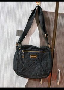 Stylish Quilted Black Hobo Bag
