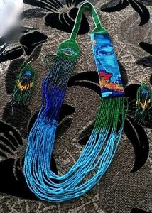 💎 Handmade Beaded Necklace Set 💎